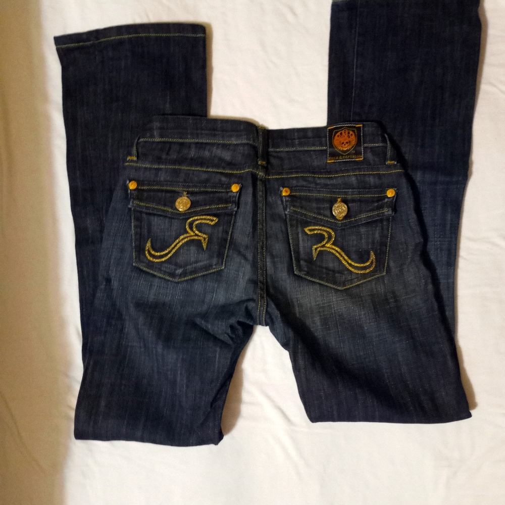 Rock & Republic Jeans Size 26 Blue Dark Wash